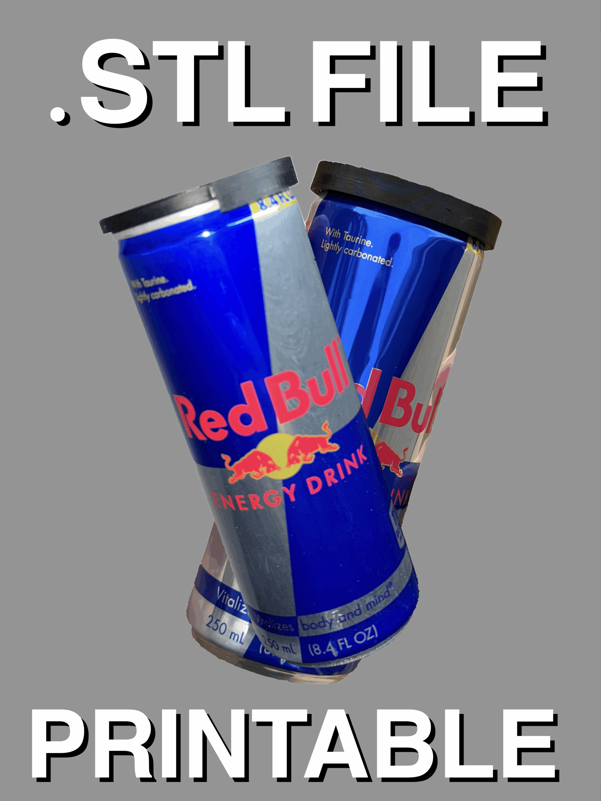8.4 fl oz Can Cover Guard – Digital STL File for 3D Printing