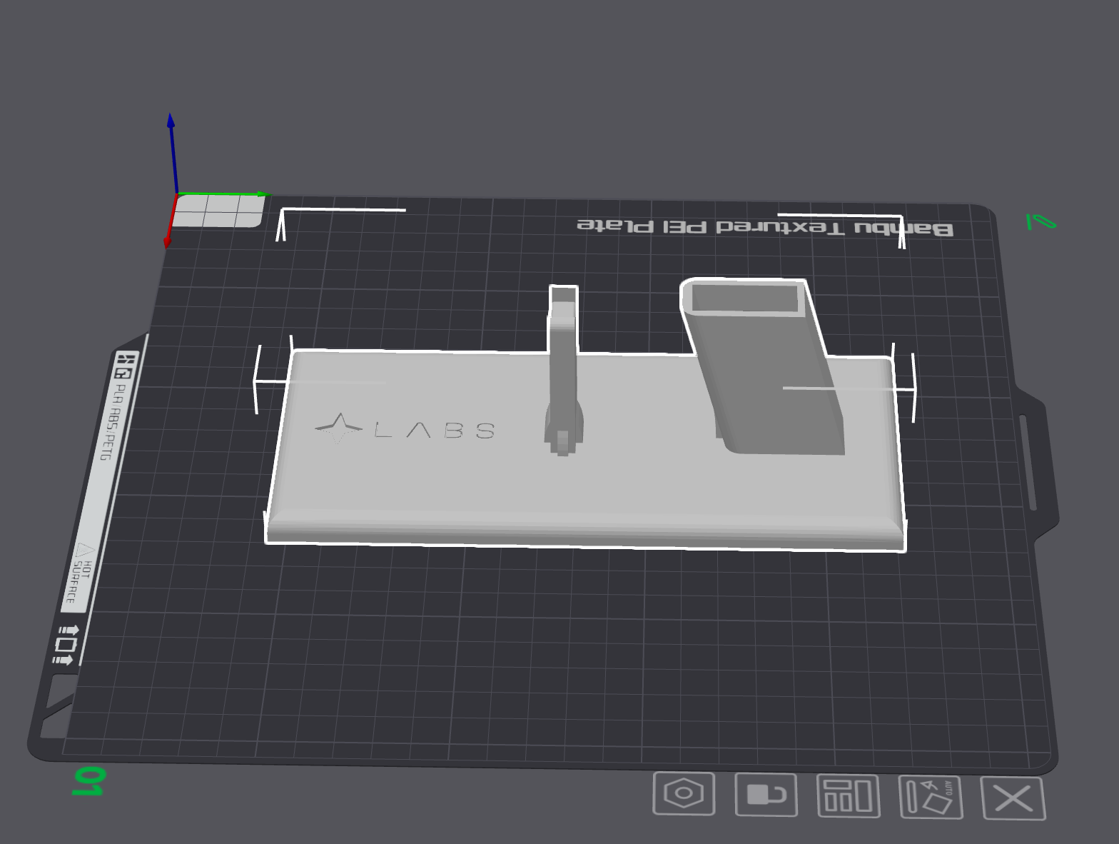 3D Printable Firearm Cleaning Stand STL for Glock 43 | Gun Display Stand Digital File | Pistol Maintenance Rack - Image 3